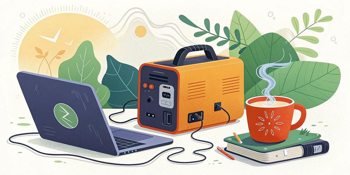 在宅ワークの救世主！ポータブル電源で停電の不安を解消